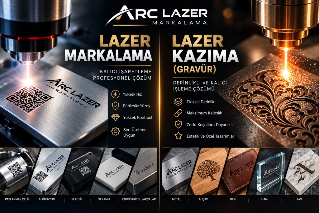 Lazer Markalama ve Lazer Kazıma Arasındaki Farklar: Hangisini Seçmelisiniz?